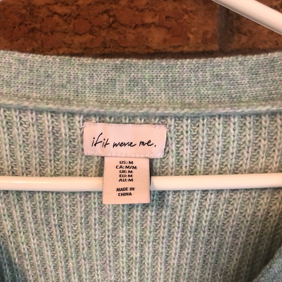 Beautiful Mint Cardigan - Picture 2 of 4